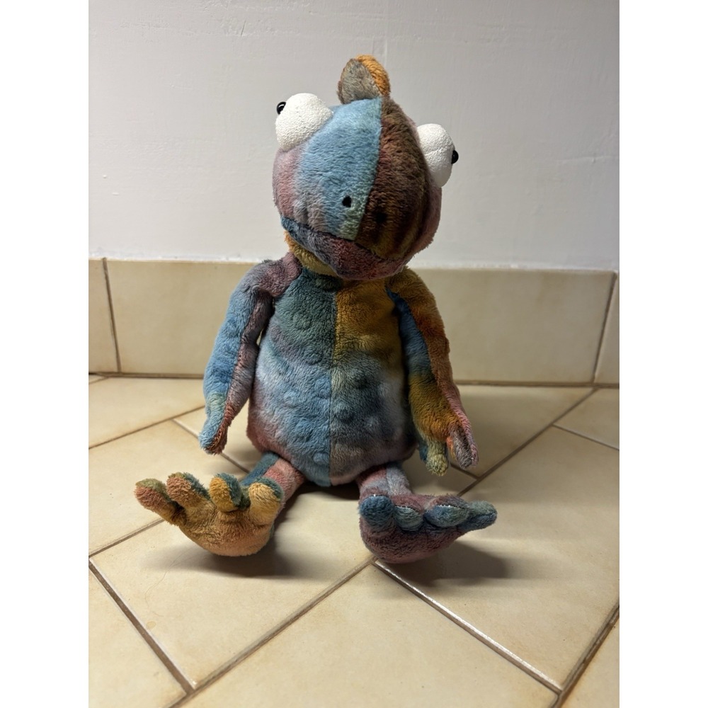 Jellycat Colin‎ Chameleon Plush Stuffed Animal RETIRED